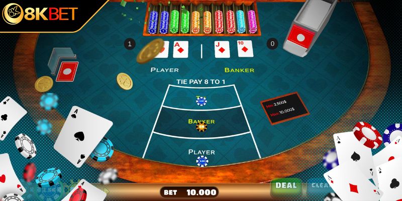 Cách chơi Baccarat hiệu quả với chiến thuật linh hoạt