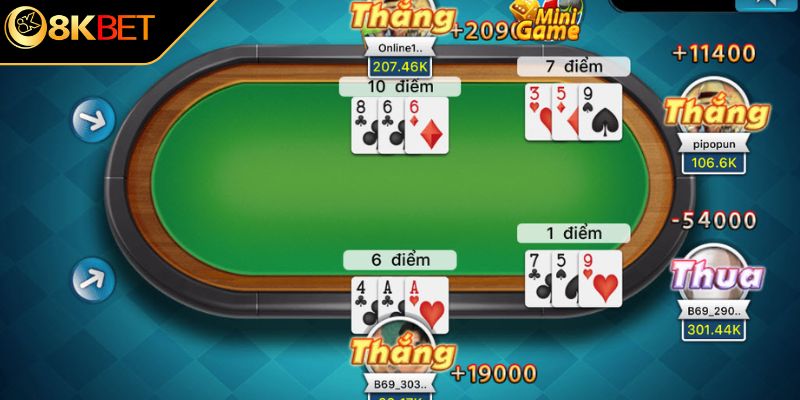 Đặt cược game bài thông minh 